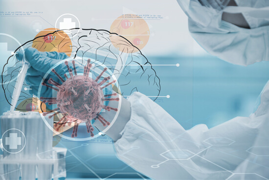 Влияние коронавируса на мозг и нервную систему человека