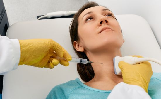 ТАБ (тонко-игольная биопсия) узла щитовидной железы с гистологическим исследованием